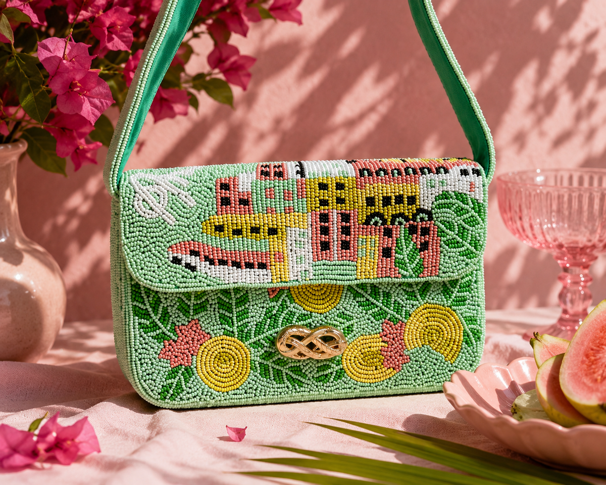Citrus & Palm shoulder bag