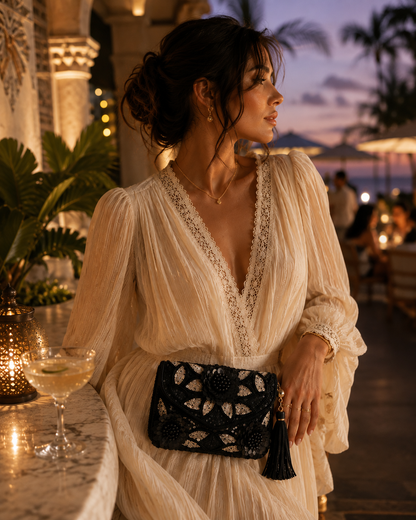 Midnight Elegance Clutch