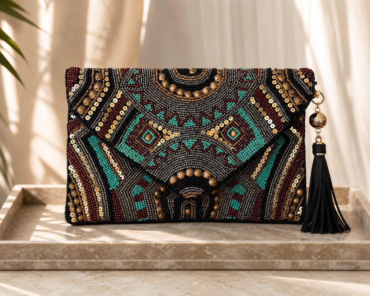 Safari Clutch - alternate view